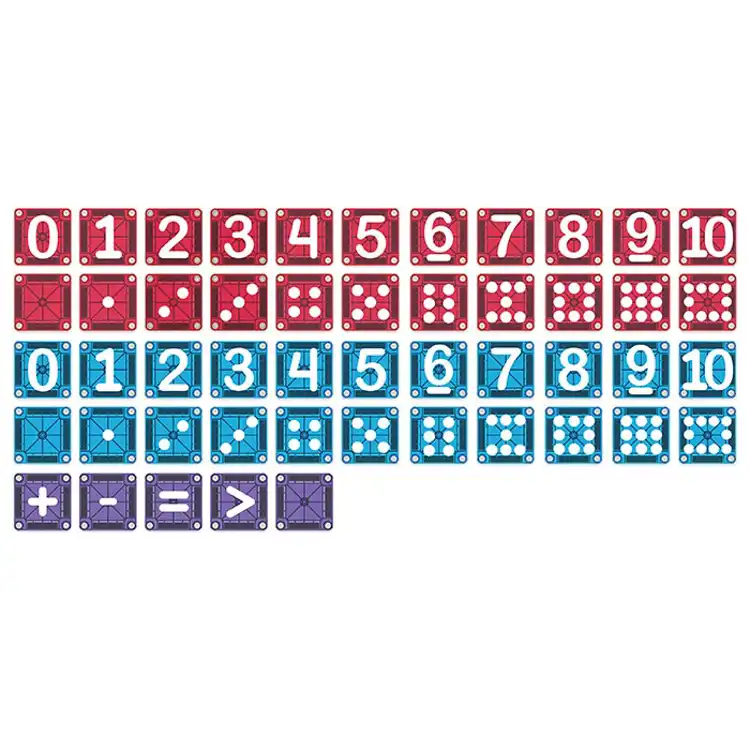 MAGNA-TILES® microMAGS Numbers