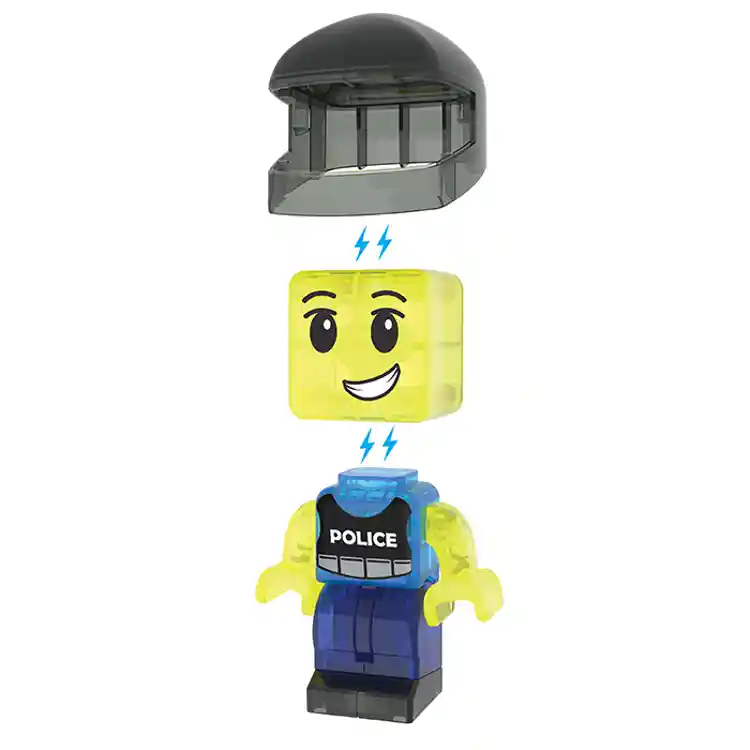 MAGNA-TILES® Police Station