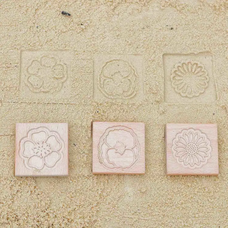 Match Me Sensory Flower Tiles