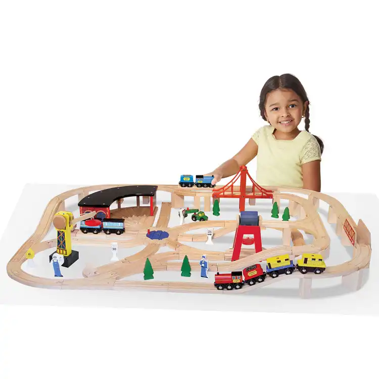Melissa & Doug® Busy Town Train Set