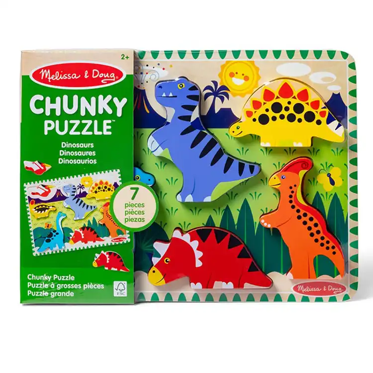 Melissa & Doug® Dinosaur Chunky Puzzle
