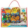 Melissa & Doug Pull-Back Construction Vehicles