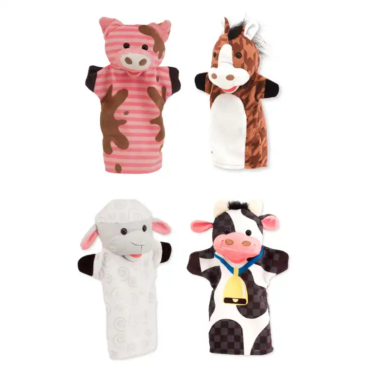 Melissa & Doug Puppet Pals, Set of 12