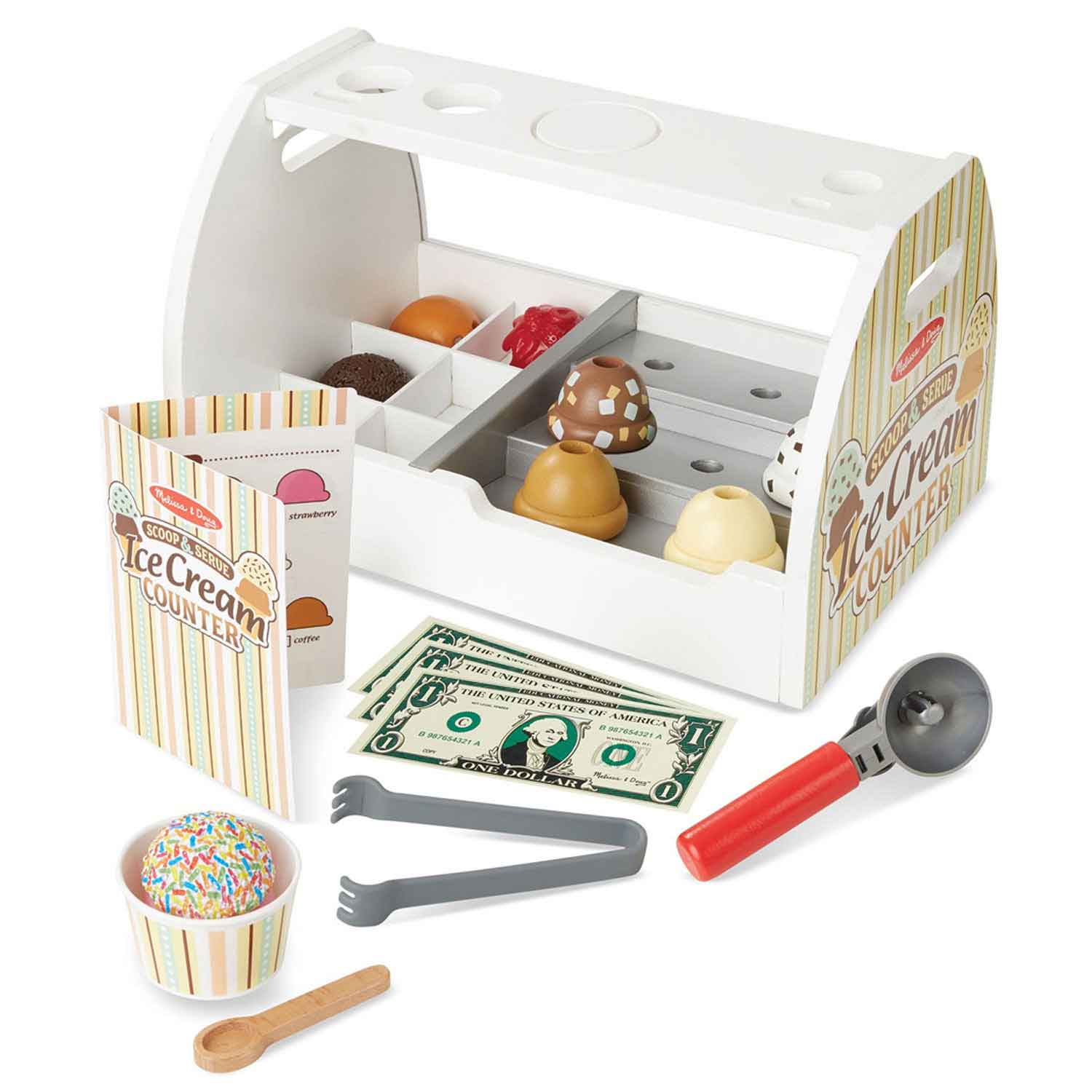Melissa & Doug Scoop & Serve Ice Cream Counter | Becker's