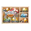 Melissa & Doug Wooden Construction Site Vehicles