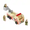 Melissa & Doug Wooden Fire Truck
