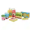 Melissa & Doug Wooden Fridge Food Set