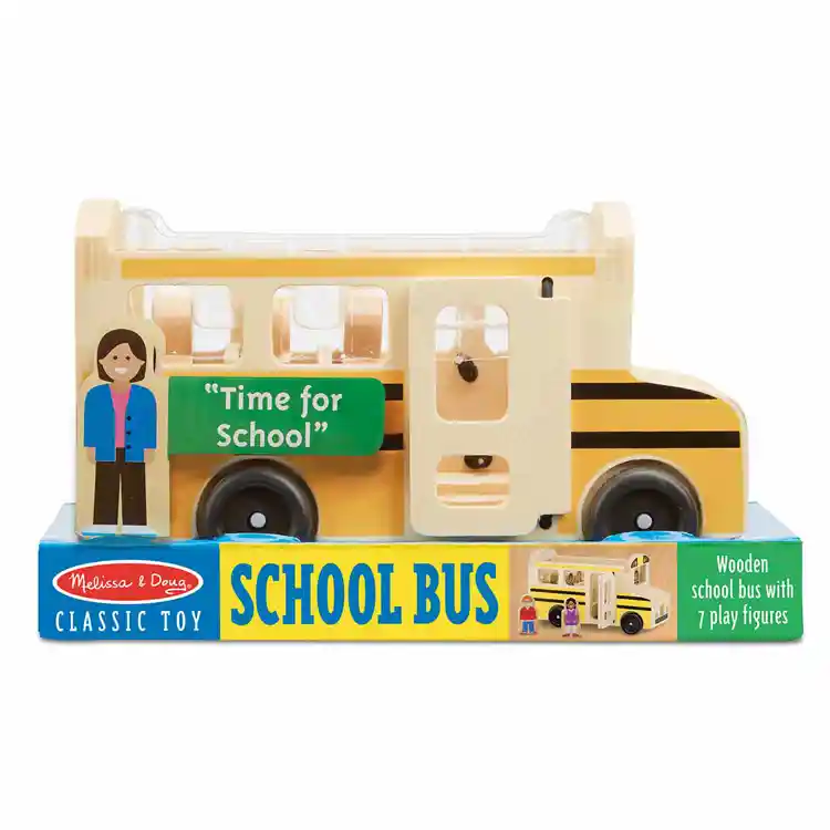 Melissa & Doug Wooden School Bus