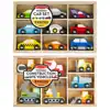 Melissa & Doug  Wooden Vehicle Set