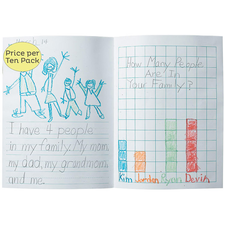 Becker's My Math Journals 10 Pack | Becker's School Supplies