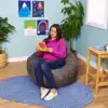 Microsuede Bean Bag Chair