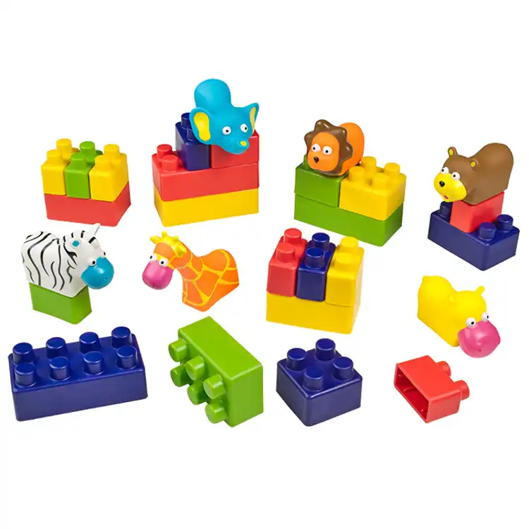 Mini EduAnimals & Block Set