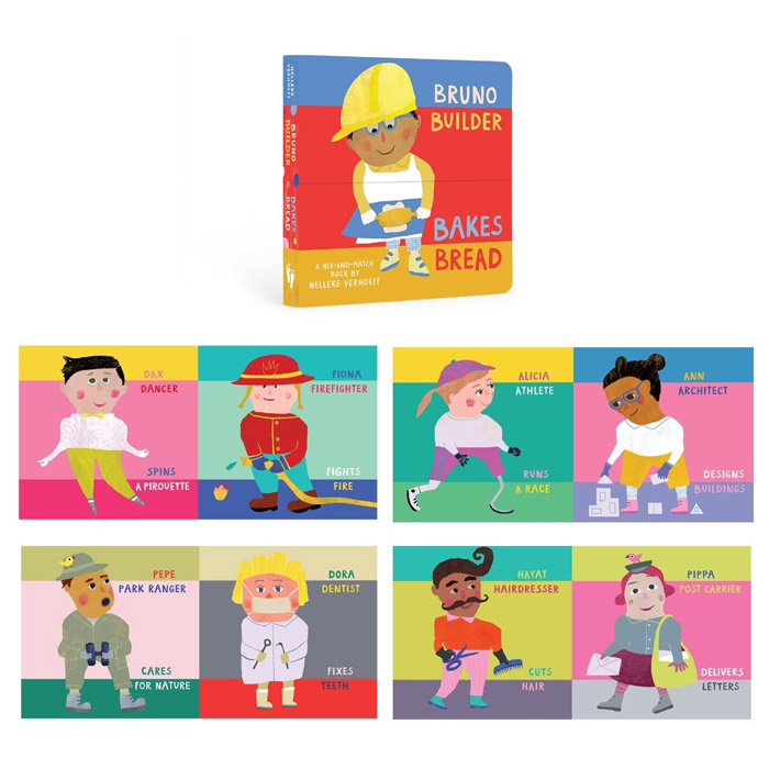 Matchblock Book Mix And Match Board Book Set | Becker's School Supplies