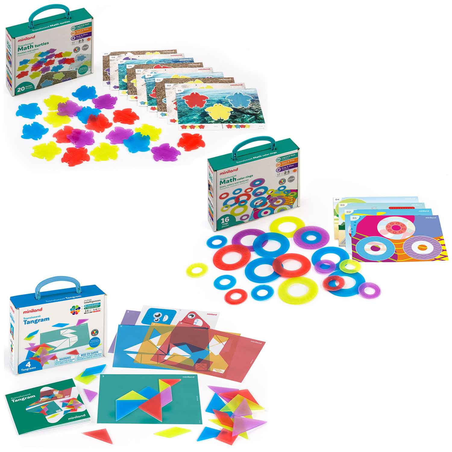 Light Table Math Manipulatives Set | Becker's School Supplies