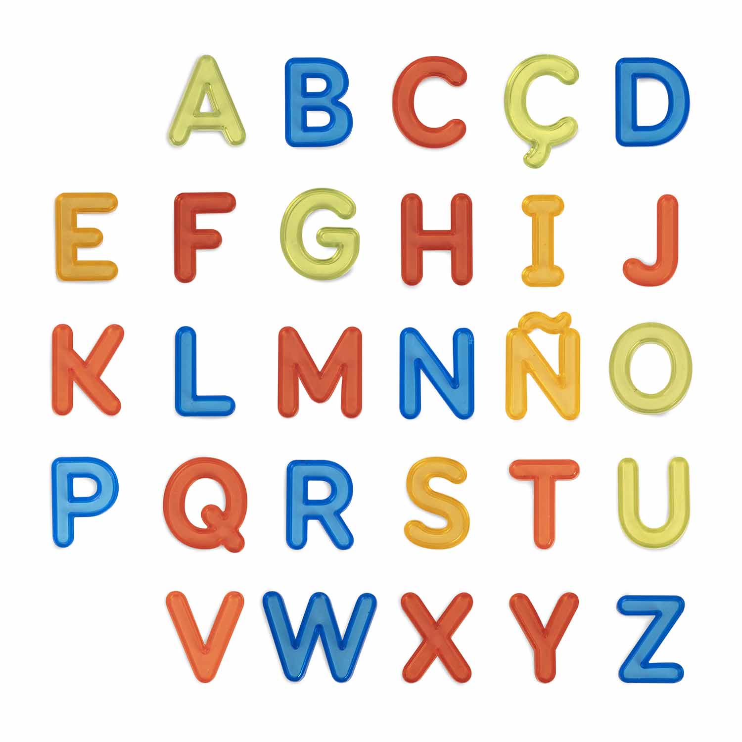 Translucent Letters, Uppercase | Becker's School Supplies
