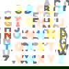 Translucent Letters, Uppercase