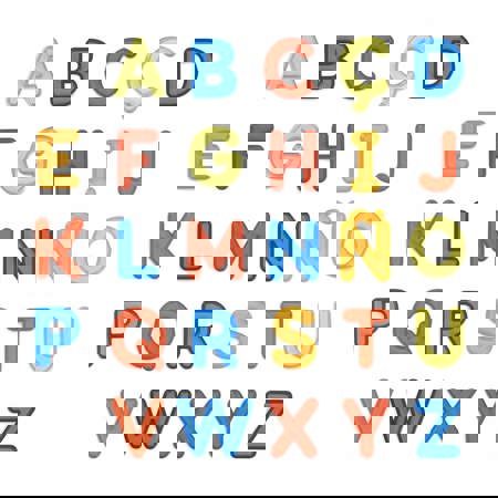 Translucent Letters, Uppercase