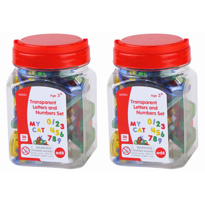 Translucent Letters, Uppercase | Becker's School Supplies