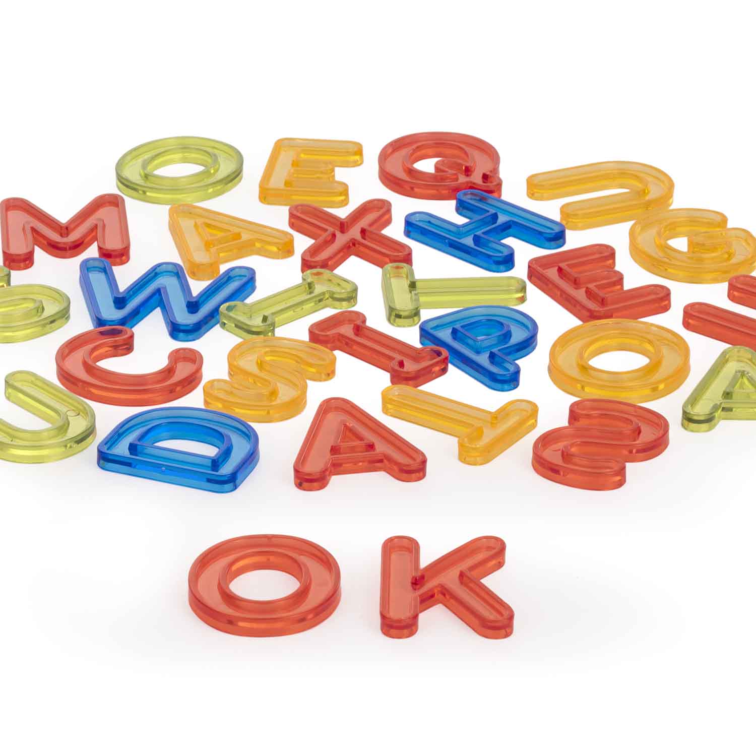 Translucent Letters, Uppercase | Becker's School Supplies
