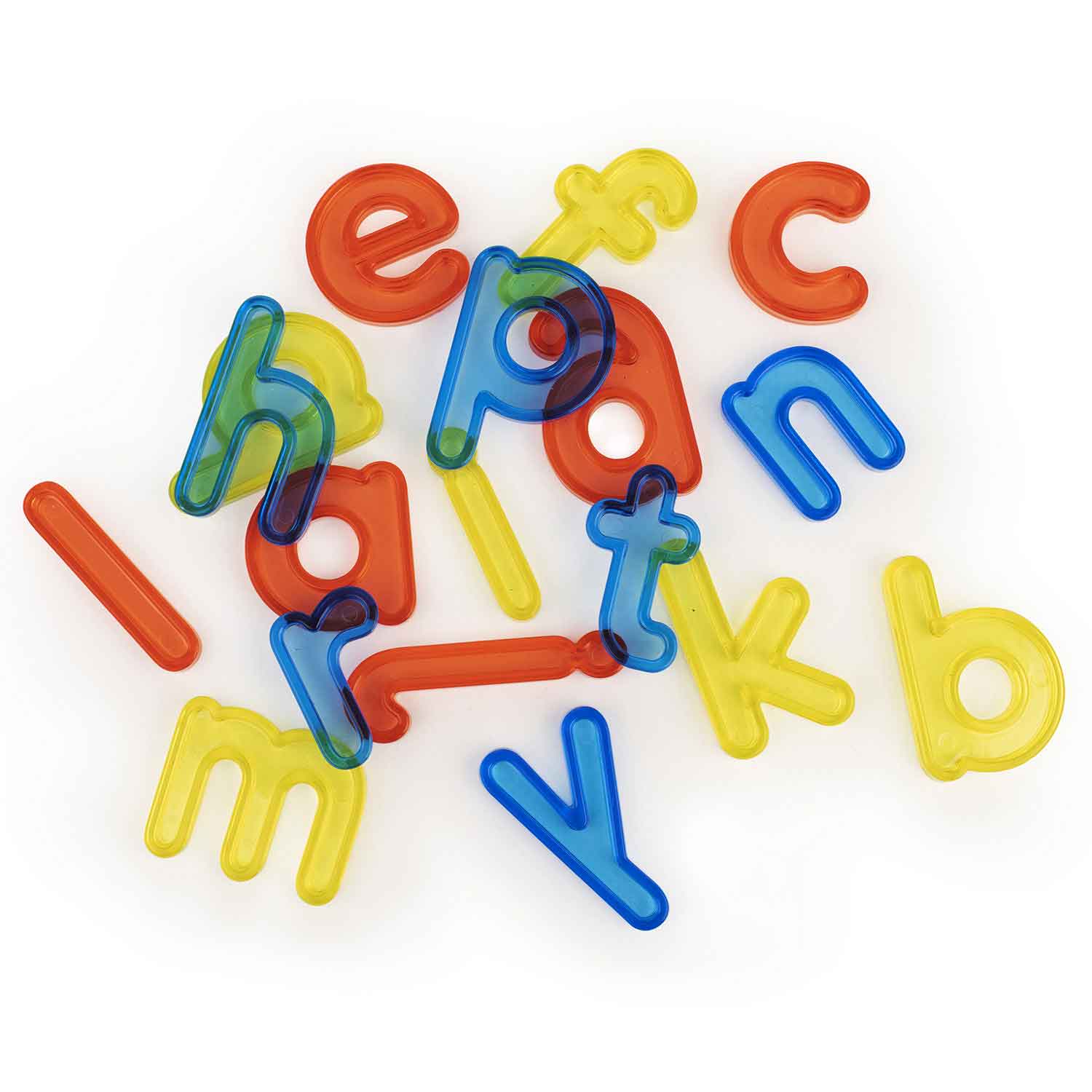 Translucent Letters, Lowercase | Becker's School Supplies