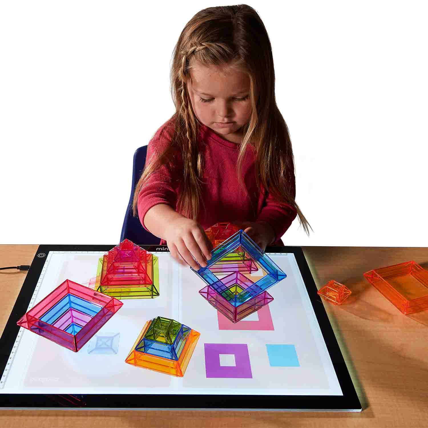 Translucent Stacking Pyramids | Becker's School Supplies