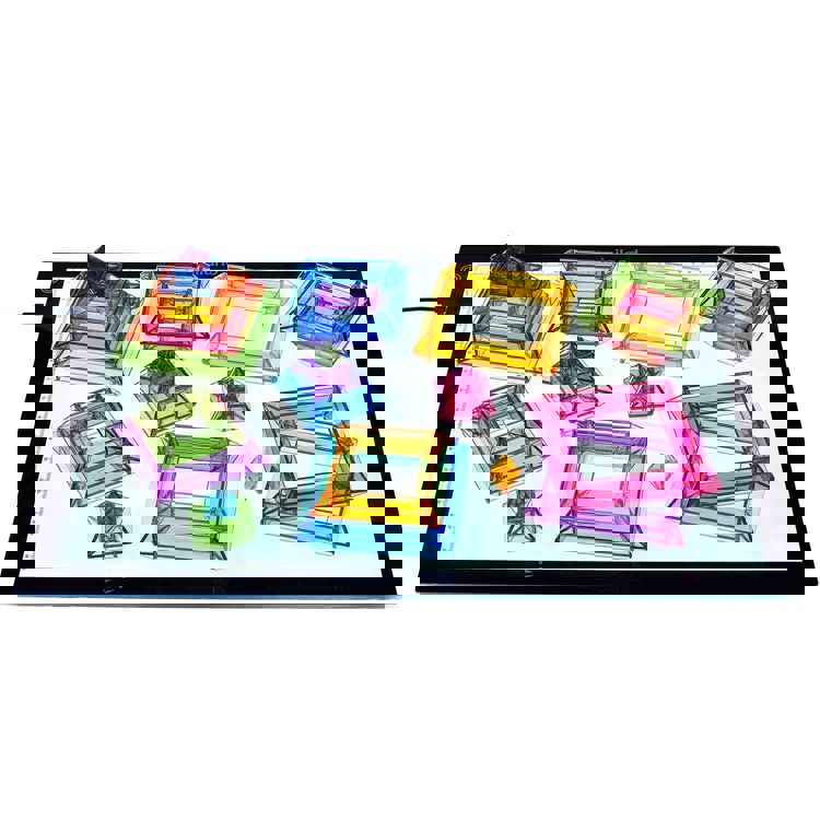 Translucent Stacking Pyramids