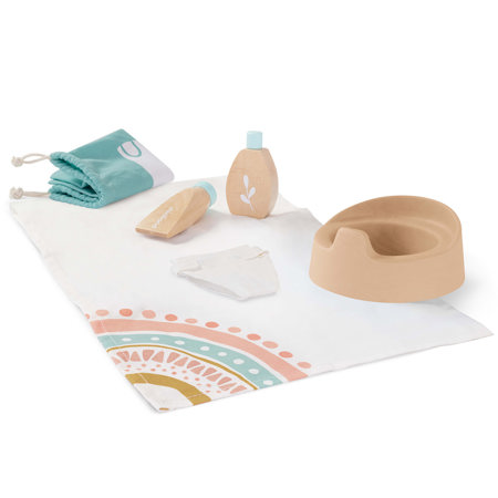 Doll Wooden Care Set