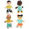 Diverse Learn To Dress Dolls Set