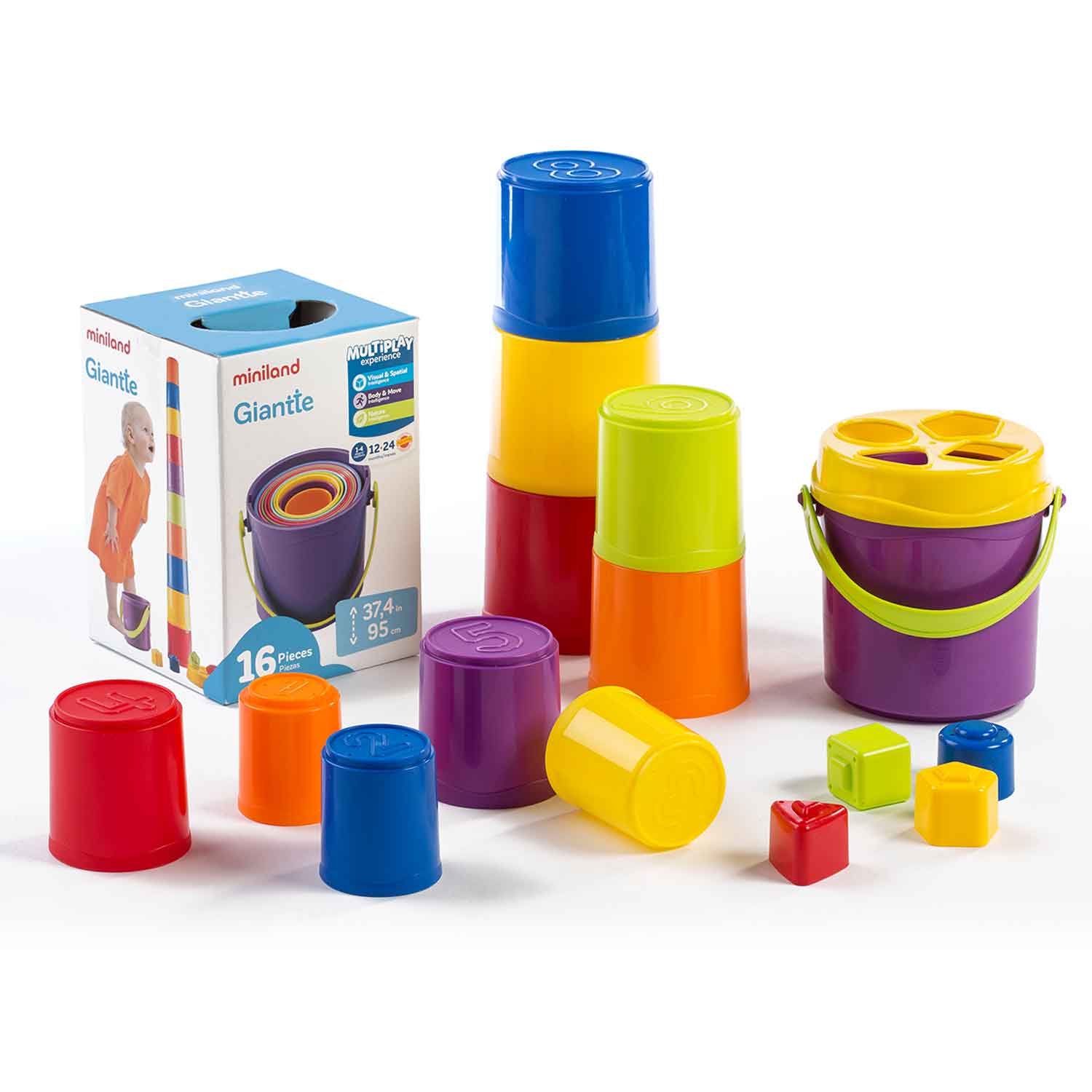 Nest & Stack Buckets | Nesting Toys | Becker's