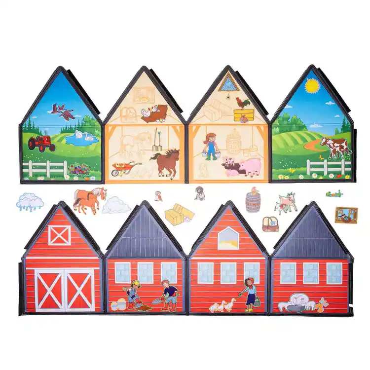 My Little Felt Farm House