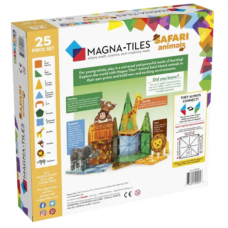 MAGNA-TILES® Safari Animals