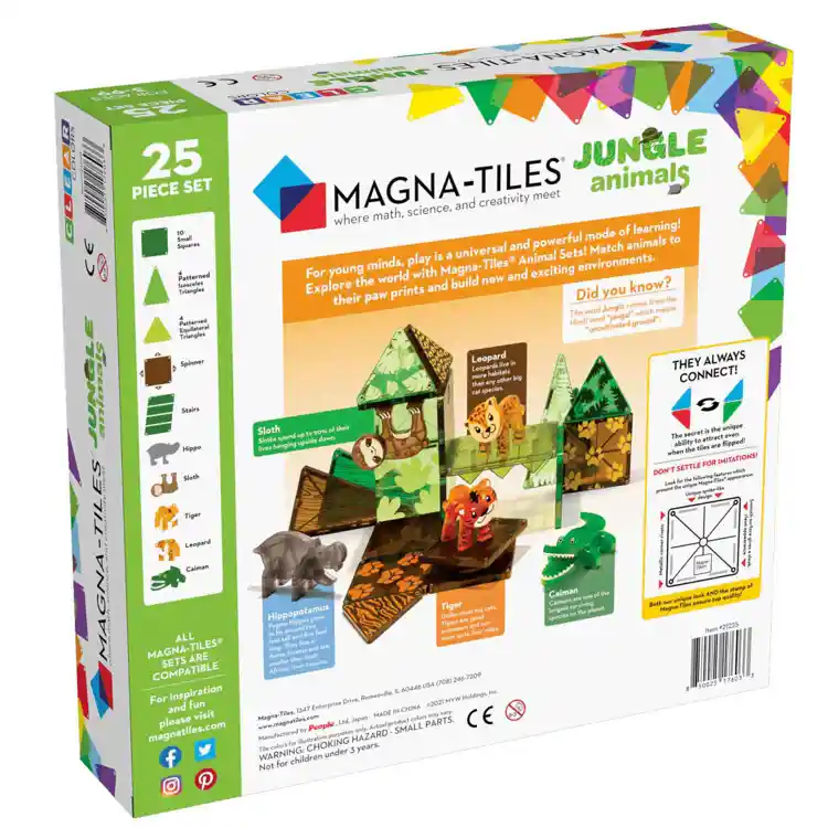 Magna-Tiles® Jungle Animals