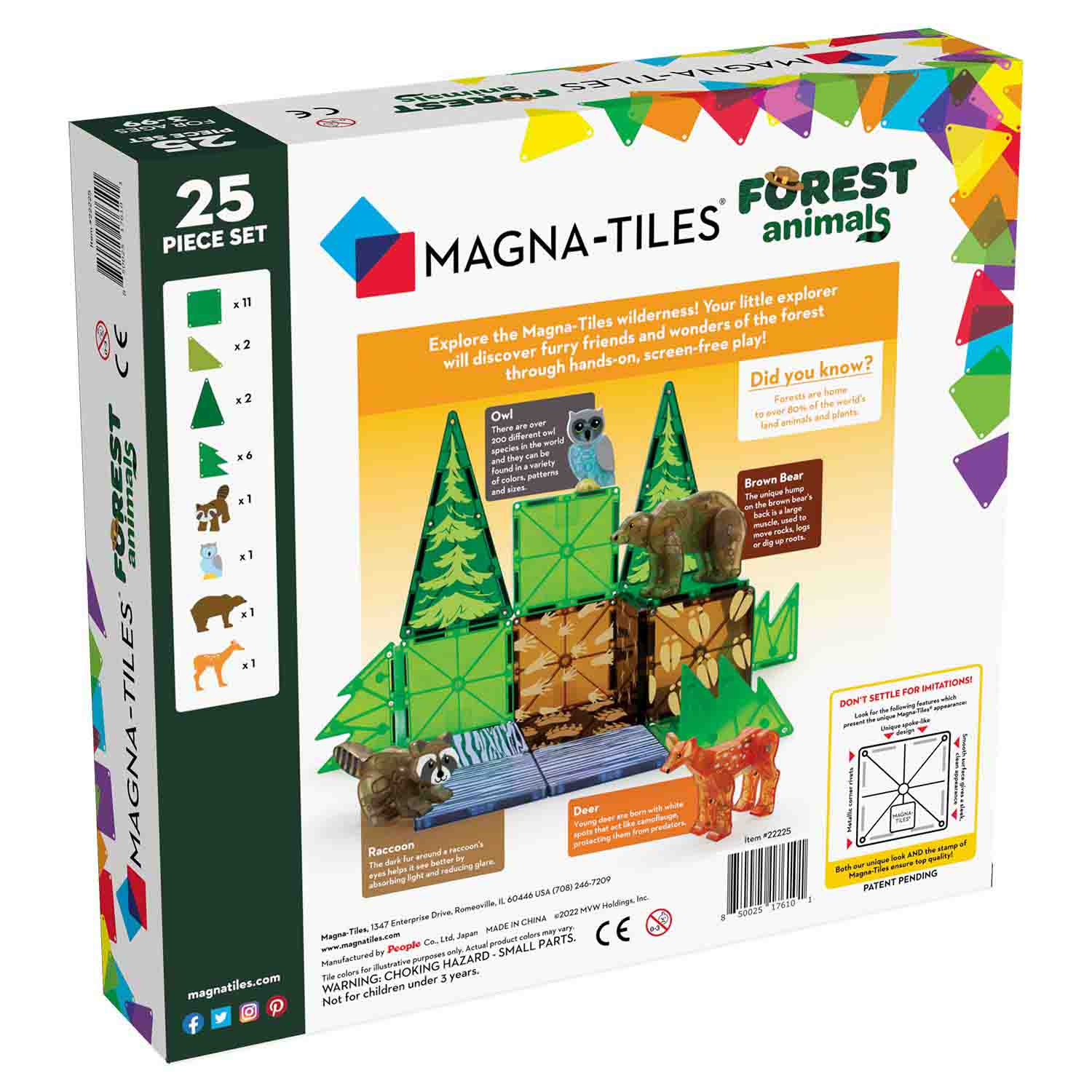 Magna-Tiles® Forest Animals