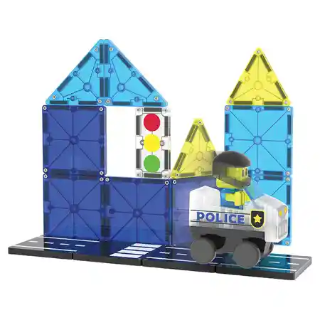 MAGNA-TILES® Police Station