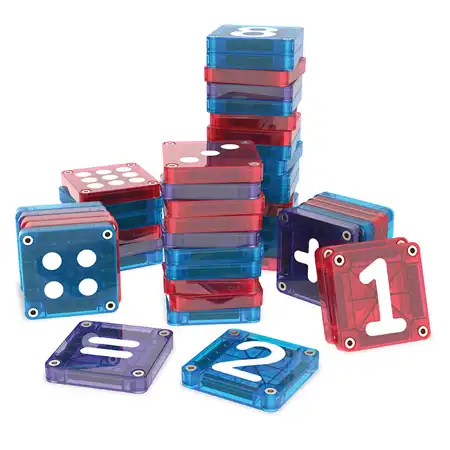 MAGNA-TILES® microMAGS Numbers