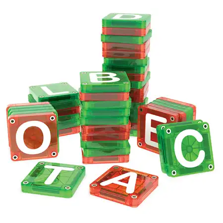 MAGNA-TILES® microMAGS Letters