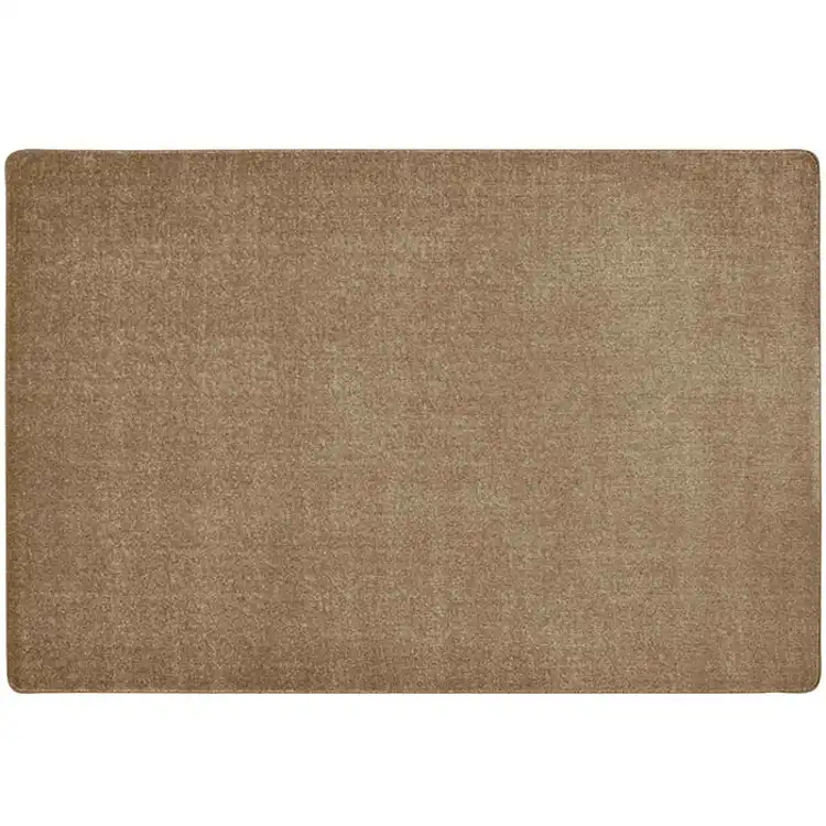Mt. St. Helens Solid Color Classroom Carpet Collection, Sahara, Rectangle 4' x 6'