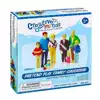 Caucasian Pretend Play Family