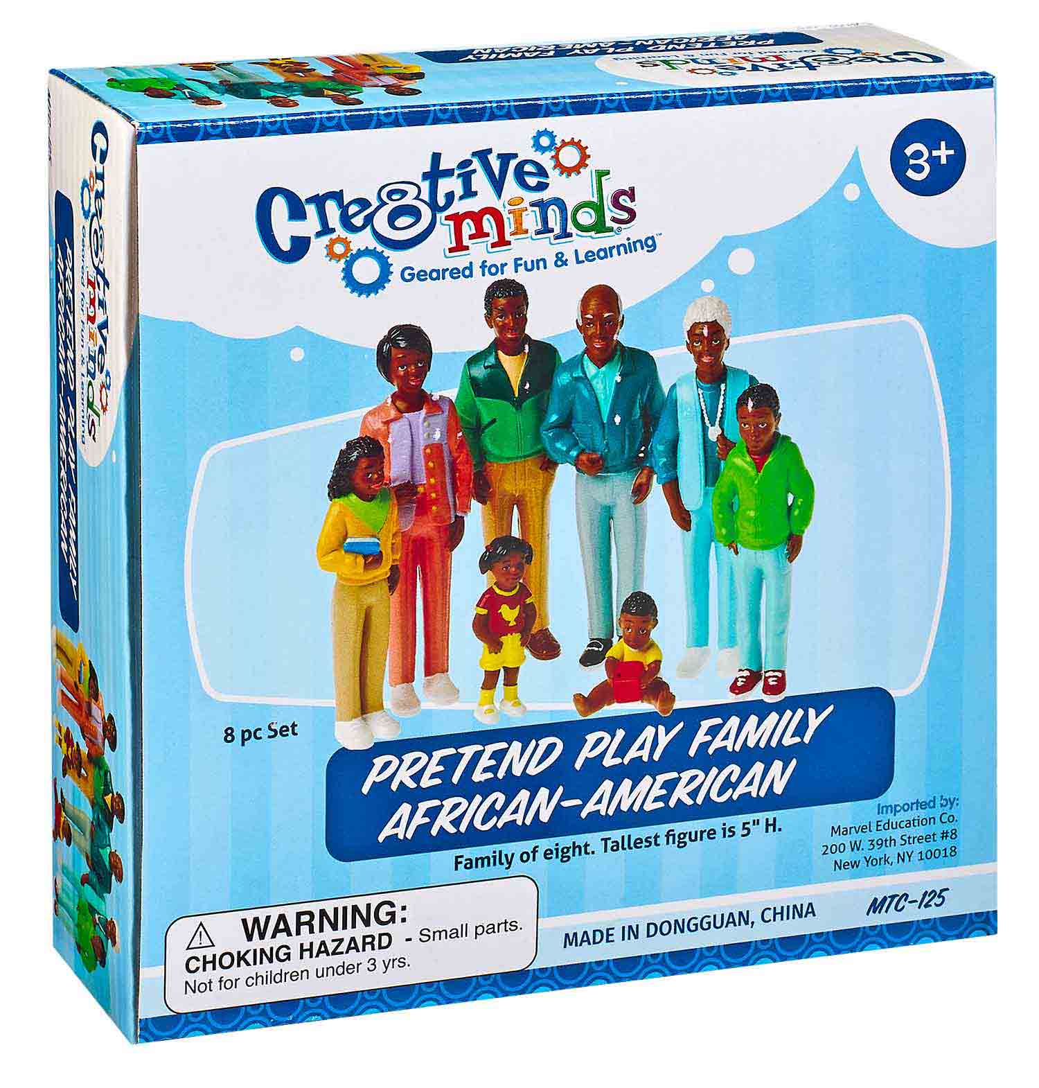 African-American Pretend Play Family