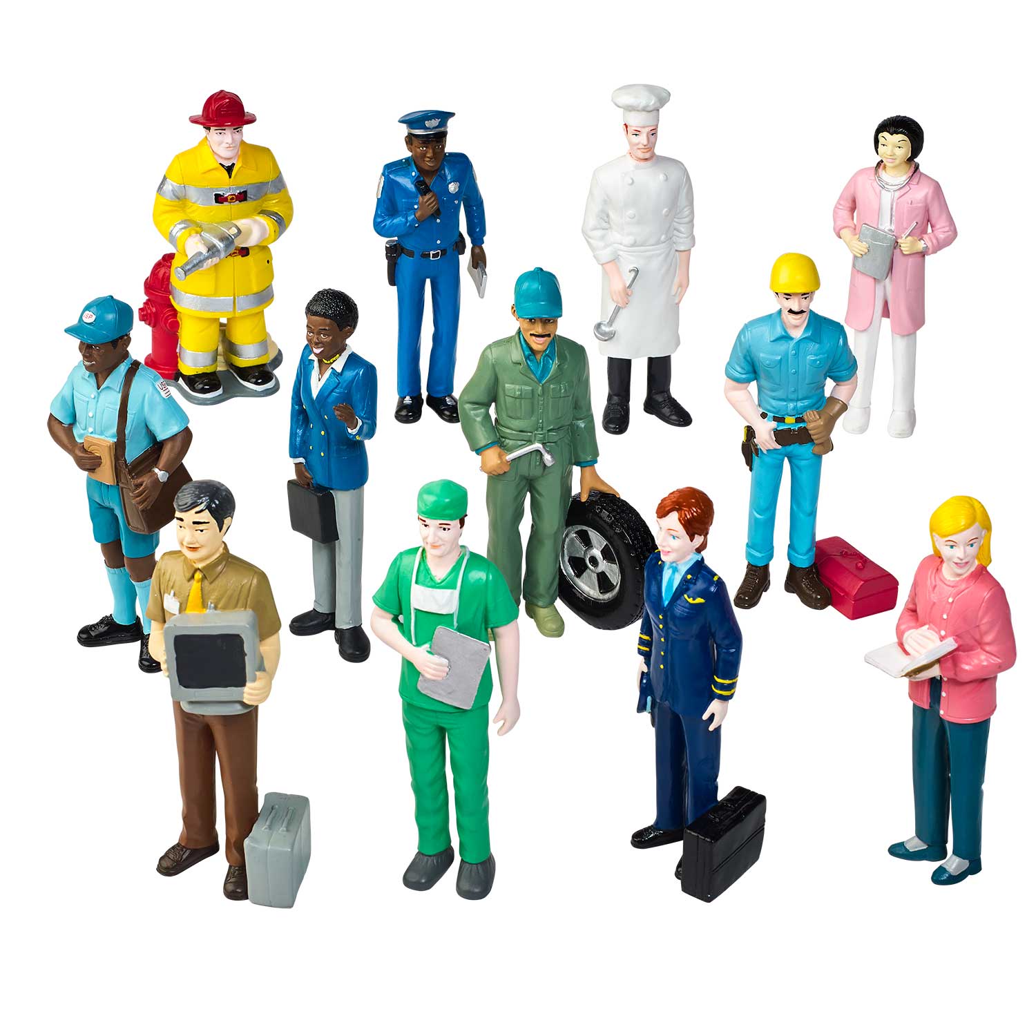 Multi-Ethnic Career US Toy & Constuctive Playthings Marvel MTC-316 Construction Worker Puppet