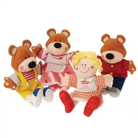 Goldilocks & The Three Bears Story Puppet Set