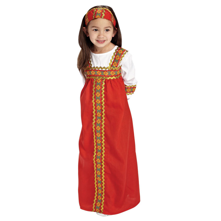 Russian Girl Ceremonial Costume