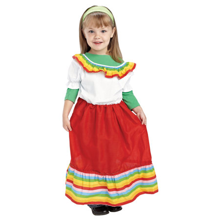Latino Girl Ceremonial Costume