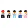 People for Preschool-Sized Building Bricks