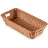 Plastic Woven Basket with Handles - Multi-Use