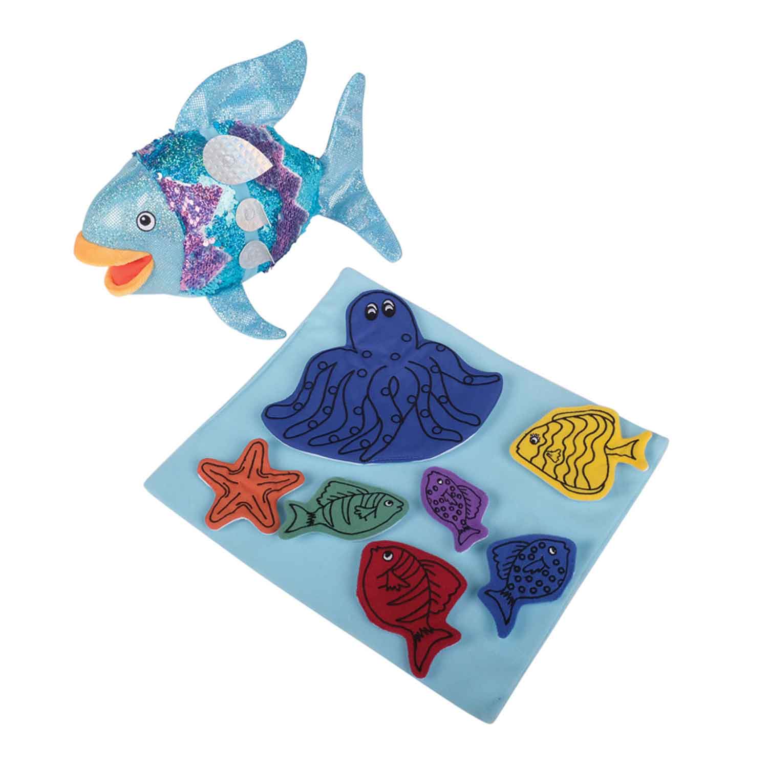 The Rainbow Fish Book and Props