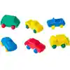 Indestructible Flexible Vehicles, 36 Piece Set