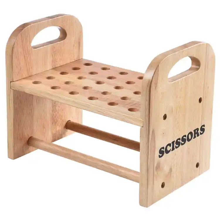 Wooden Scissor Holder