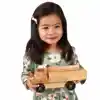 Solid Hardwood Dump Truck