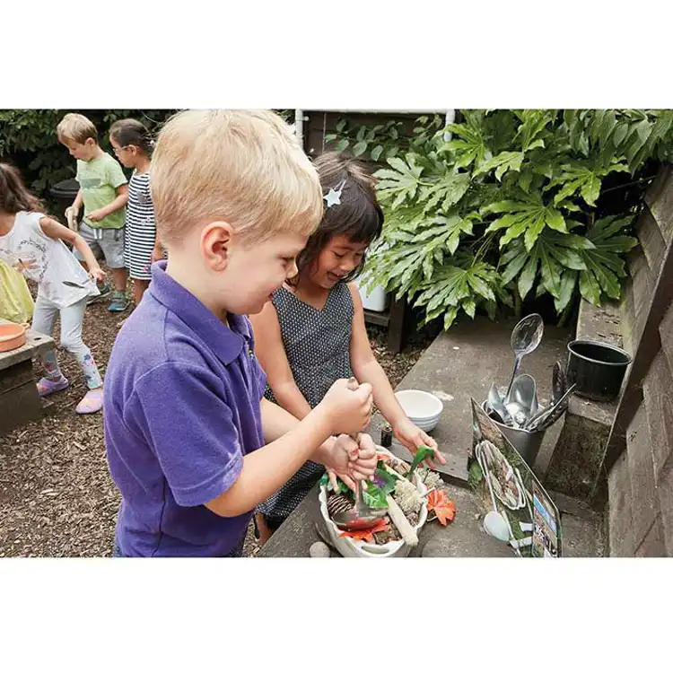 Mud Kitchen Activity Cards